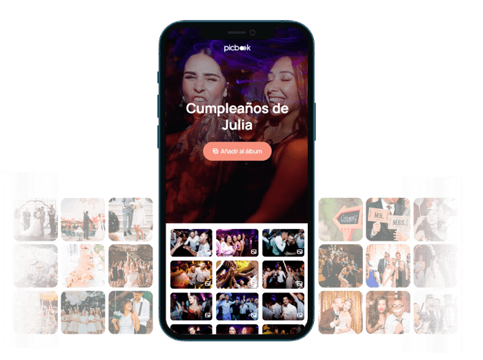 Picbook - Fotos y vídeos invitados fiesta de cumpleaños