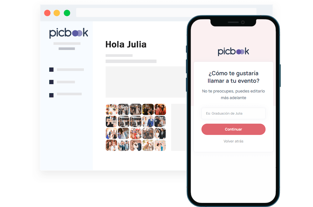 Picbook - Fotos y vídeos invitados graduación código qr